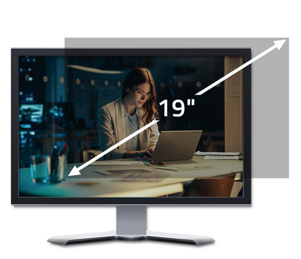 Qoltec Filtr prywatyzujący 19" | 5:4 - 1243524 - zdjęcie 4